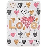 Promotional Love Themed Pocket Mirror with Heart and Love Pattern