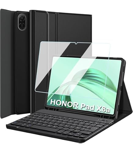 Coque Clavier Bluetooth Pour Honor Pad X8a 11 Pouces - AZERTY Français, Magnétique, Détachable, Autonomie 100h