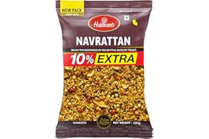 HALDIRAM'S Mélange apéritif indien Namkeen Navrattan 200g