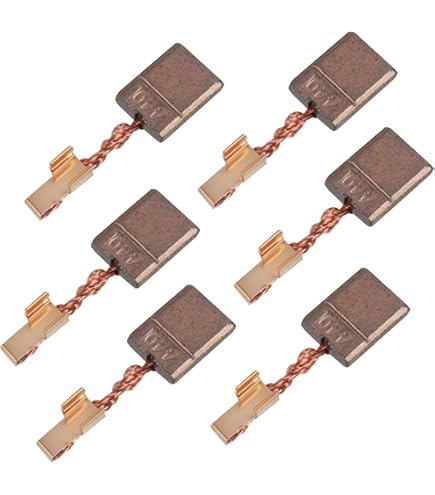 Kohlebürsten Set Für Makita BO6040 - 2 Stück Ersatz Für CB-318, CB-325, 191978-9