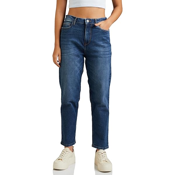 Buy ZXN Clothing Women's Reguler Fit Modern Regular High Rise