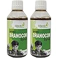 Branocon Syrup Pack of 2 I Brain Supplement I Nootropic I Used in combination for bed wetting and epilepsy