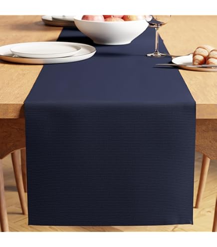Tognana Runner Da Tavola Basic 40x140 Cm – Tinta Unita, Cotone E Poliestere, Morbido E Resistente
