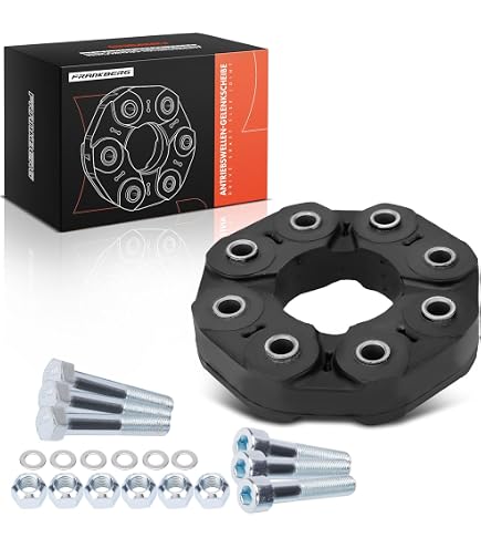 Febi Bilstein Cardanrubber 21195 – Rubber/metaal, 155x31,9 Mm, Binnendiameter 70 Mm, 8 Gaten, Geschikt Voor Mercedes Sprinter, E-Klasse, C-Klasse, Vito En Meer