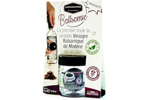 MOMO FING Boule de Vinaigre Balsamique à raper Ballsamic
