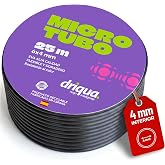 Micro Tube Drip Irrigation Hose 4 mm 25 Metres Flexible Pipe Irrigation | EVA, UV Protection Sun and Heat Resistant 6x4 for G