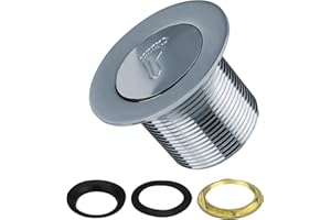 Tapones Lavabo Universal, JANDH Pop Up Tapon Lavabo, Tapon Lavabo Click Clack Fácil de Instalar y Reemplazar, Tapon Lavabo Baño para Lavabos y Bañeras