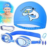 Oooaooo 5-teiliges Schwimm-Set Für Kinder - Taucherbrille, Badekappe & Zubehör Für 3-6 Jahre