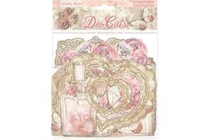 Stamperia DFLDC99 Die Cuts, Multicoloured, 17.3 x 17.3 x 0.3 cm