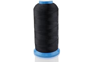 Wheatefull Tight Strong Bonded Nylon Sewing Thread for Outdoors, Leather Seats, Bags, Shoes, Canvas, Tapestry and Sewing Machine Hand Stitching