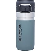 Stanley Quick Flip Trinkflasche Edelstahl 0.47L - Hält 7+ Stunden Kalt - Wasserflasche BPA-Frei - Spülmaschinenfest - Druckve