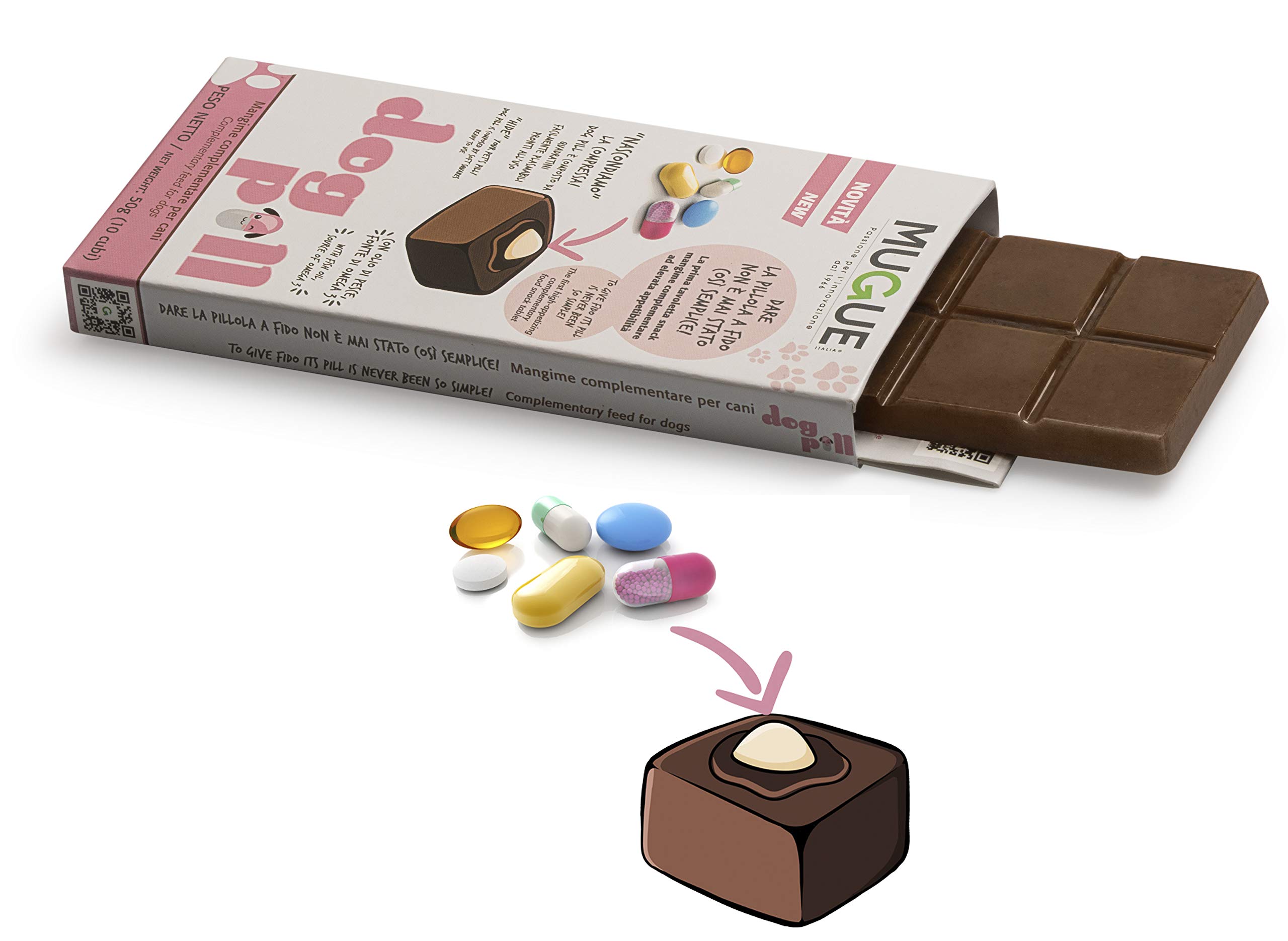 Mugue 28060 Dog Pill, Taglia Unica