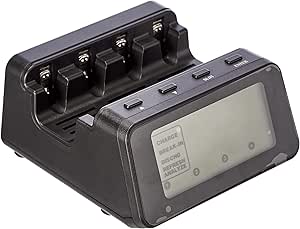 Powerex Maha WizardOne MH-C9000 Battery Analyser Charger for 4 AA/AAA Rechargeable Batteries