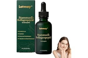 HJJH Lotmay Stammzell-Kollagenpeptid Oraltropfen, 2026 Neu Stammzellen Kollagen-Serum zum Einnehmen, Lotmay Stammzellen Orale Tropfen für Männer und Frauen, Straffung & Glättung der Haut (1)