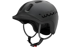 ‎WOOM woom Ready Kids' Helmet, Adjustable Pinch-Free Children's Helmet with Reflective Details for Bicycle Riding, Scooting & Roller Skating, for Girls and Boys (Ages 1-14)