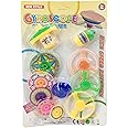 MACMERISE Galaxy Spinning Top Set with Multiple Gyroscope Tops – High Speed Rotation, Light-Up Spinner Toy for Kids, Ages 3+