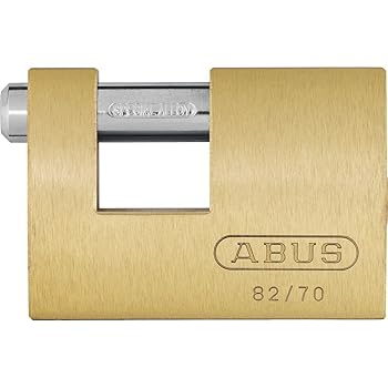 Starkes 1kg Vorhängeschloss Schloss mit 5 Schlüsseln von Kurtzy