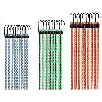 Trintion 27 Stück Set Spanngummi In 3 LängenGepäckspanner Extra Stark Spanngurte Spanngummi Expander für…