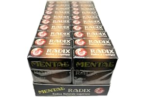 Mental Fassi Radici Naturali di Liquirizia - 20 astucci da 23 g