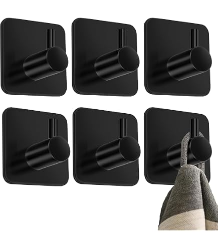 Set 50 Anelli E Ganci Per Tende In Metallo Nero E Plastica - Diametro Anello 30mm - Per Tende A Pacchetto O Doccia
