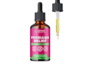 NATURES RELIEF CO Psoriasis Relief Serum with Salicylic Acid | Fast-Acting Psoriasis Treatment | Itchy Scalp Treatment for Scalp Psoriasis and Dry Skin