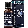 Mystic Moments | Peppermint Arvensis Essential Oil 10ml - Pure & Natural Oil for Diffusers, Aromatherapy & Massage Blends Vegan GMO Free