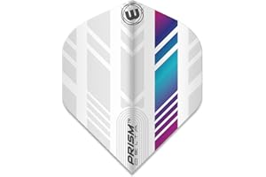 WINMAU Ailettes de fléchettes Prism Delta Stripe extra épaisses – 1 lot par paquet (3 ailettes au total)