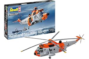 Revell 03785 Westland Sea King Mk. 41 Scala 1:72 - Kit modello in plastica non costruita/non verniciata