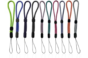 ZBHDEYG 10 stycken handledsband, justerbar snodd, reflekterande bandsnöre, ryggsäckstillbehör, vandringstillbehör, flerfärgad, 22cm