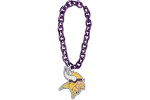 Great Branding NFL Minnesota Vikings Logo FanChain Kette FanFave Chain 3D Big Logo 847624084647