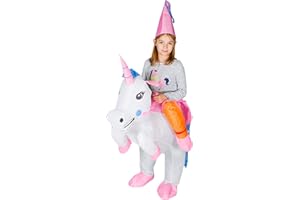 BODYSOCKS FANCY DRESS Nadmuchiwany kostium jednorożca Bodysocks® (dzieci)