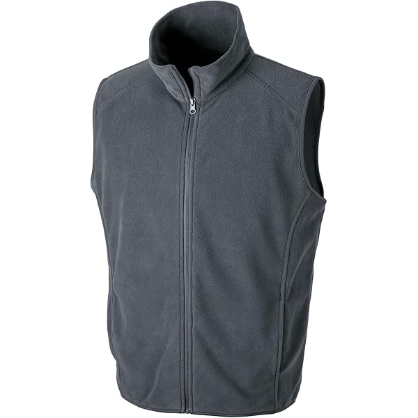 Gilet Softshell Homme Sans Manches - Coupe Ajustée, Fermeture éclair - Respirant, Léger - Pour Automne, Extérieur