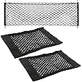 Rete Bagagliaio Auto 2 Pezzi | Organizer Elastico Autoadesivo - 40x25cm E 60x25cm - Foto 13