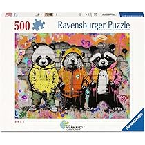 Trefl Premium Plus Quality - Puzzle Frida Kahlo, Portrait dans la jungle - 1000 pièces, série de puzzles de l'artiste Frida Kahlo, pour adultes et enfants âgés de 14 ans et plus