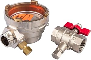 Allmess Anschluss Set 3/4 Zoll mit Kugelhahn