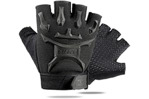 AIDIER Fahrradhandschuhe für Kinder, Fingerlose Fahrradhandschuhe für Jungen, Mädchen, rutschfeste Fahrradhandschuhe für Kinder, für Outdoor-Sportarten mit Fahrrad