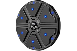 TTAWIFT Music Boxing Machine, Elektronische Boxmaschine mit Musik, Boxing Machine mit Boxhandschuhen, Bluetooth, 9 Geschwindigkeits und Trainingsmodi, Zählmodus, Musik Box Maschine für Erwachsene