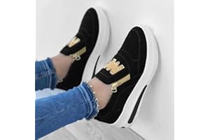 CVANXLUY Sneaker Damen Weiss Leder Turnschuhe Wanderschuhe Sale Leicht Weiche Schwarze Schuhe Frauen Elegant Lässige Gym Fitnessschuhe Wasserdicht Halbschuhe Freizeitschuhe Walkingschuhe
