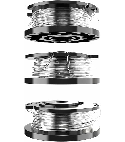 Ersatzspulen Für Parkside PRTA 20-Li C3 – 5 M Nylonfaden, 1,4 Mm, 12 Stück