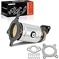 A-Premium Front Catalytic Converter Kit Direct-Fit Compatible with Ford Fusion 2010, Edge 2007-2010, Taurus, Flex & Lincoln MKZ, MKX, MKS & Mazda CX-9 & Mercury Sable, 3.5L 3.7L, EPA Compliant