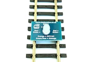 Rk Education RKtt1 N-Gauge, OO/HO Gauge Track Tester Modulo per Modello Ferroviario DC/DCC - Costruito