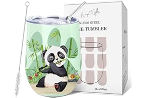NymphFable 350 ml Izolowany kubek podróżny Panda Kubek podróżny Termos Cafe Kubek termiczny z podwójną ścianką