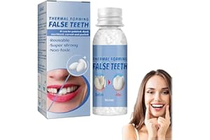 HEHIMIN Tooth Repair Granules,Temporary Tooth Repair Beads, Teeth Repair Kit, Dental Glue, Safe Material Tooth Repair Glue for Dental Restoration (20ml)