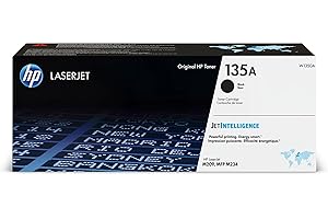 HP W1350A 135A Original LaserJet Toner Cartridge, Black, Single Pack, Standard