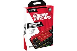 ‎HYPERX HyperX Rubber Keycaps - Gaming Accessory Kit, 19 Keys, English (US) Layout, Red