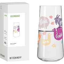 Vikko Wassergläser-Set, 4 Stück – Robuste Highball-Gläser 284 Ml, Spülmaschinenfest & Bruchsicher!