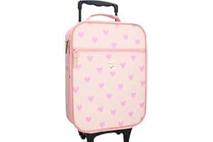 Vadobag Trolley Koffer 15 L Kinder Mädchen Kinderkoffer Trolly Handgepäck Kindertrolley Innenmaße: 42x32x11 cm