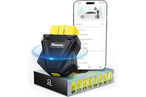 Maxpow OBD2 Scanner Diagnostic Tool - Wireless Bluetooth Car Fault Code Reader for iOS Android, Vehicle Health Check, Engine Inspection 1