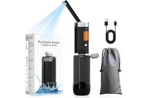 SoulBay Przenośny bidet, ładowany przez USB ręczny osobisty bidet podróżny elektryczny ręczny opryskiwacz do higieny osobistej, mycie dziecka, kojąca pielęgnacja poporodowa