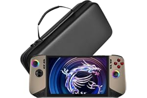 LILITOK Futerał do MSI Claw 8 Ai+, etui podróżne torba do przechowywania powłoka ochronna pokrowiec na Claw8 Ai+ akcesoria do przenośnej konsoli do gier